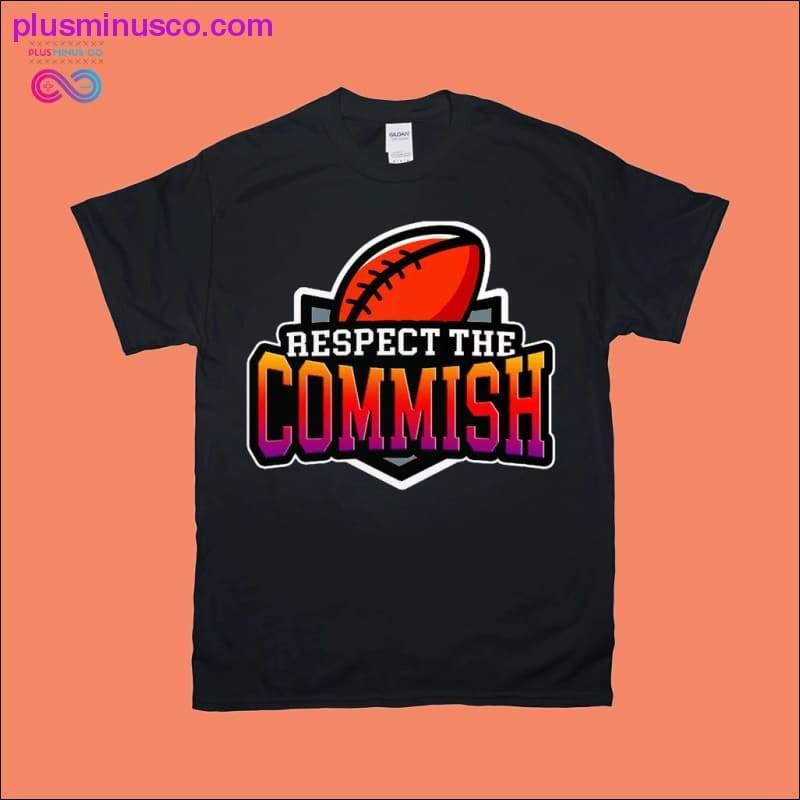 Respeite as camisetas Commish - plusminusco.com