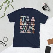 Retro učitelská košile pro ženy Je to krásný den pro učení Tričko Legrační Zpátky do školy Učitelské košile ze života - plusminusco.com