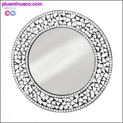 Yuvarlak Mozaik Duvar Aynası || PlusMinusco.Com - plusminusco.com