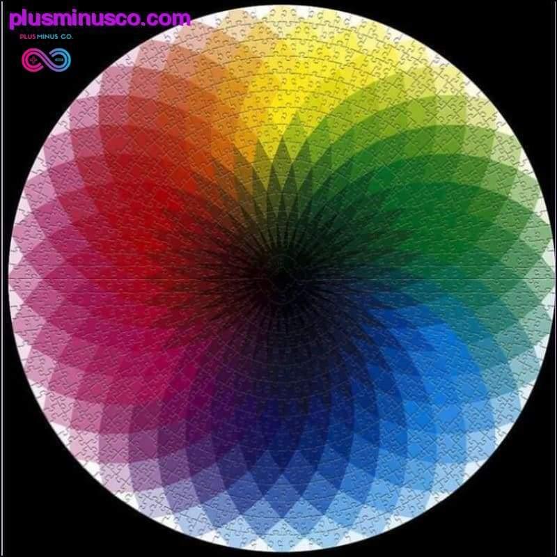 Round Puzzle Moon/ Earth Puzzle 1000 Pieces Difficult For - plusminusco.com