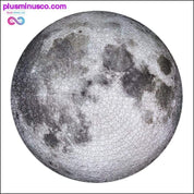 Round Puzzle Moon/ Earth Puzzle 1000 Pieces Difficult For - plusminusco.com