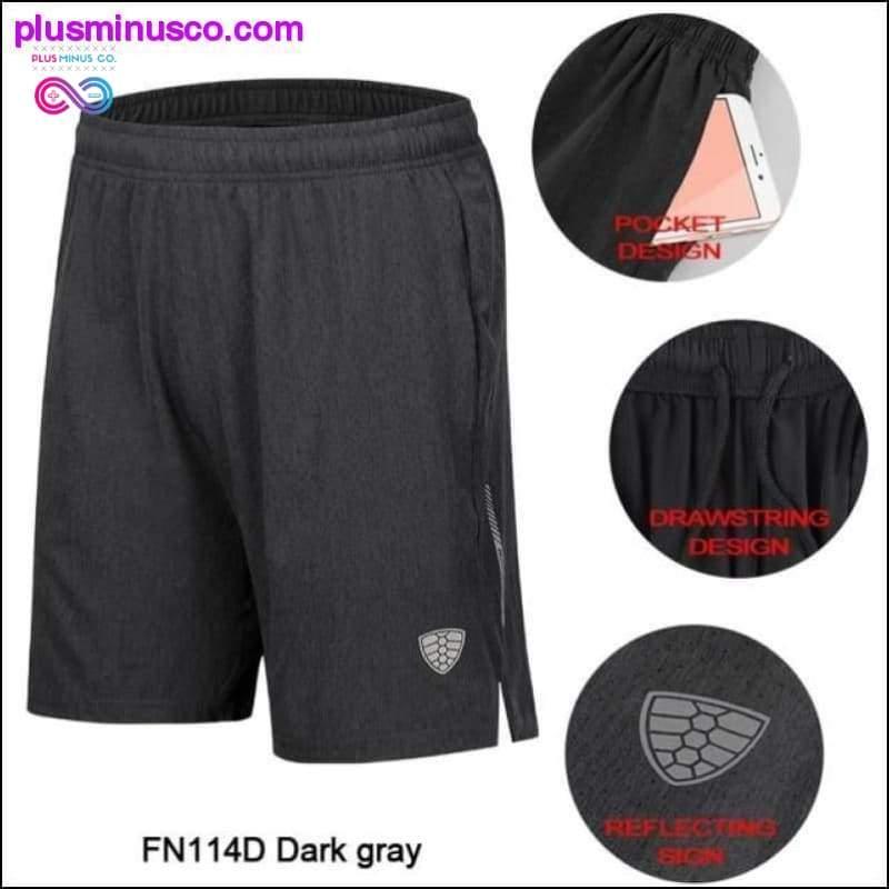 Running Shorts Men Crossfit Shorts Quick Dry Men Fitness - plusminusco.com