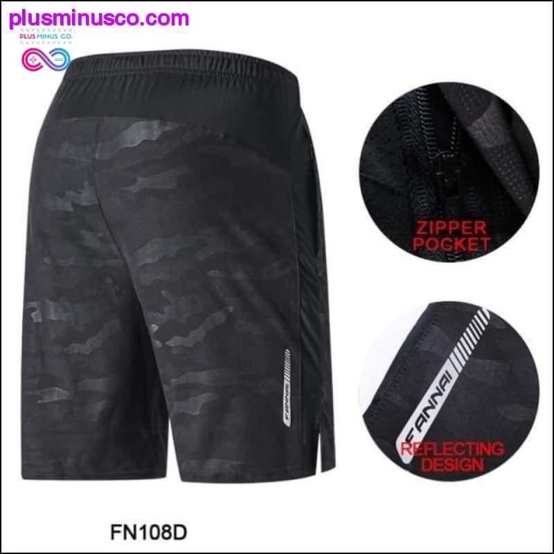 Kratke hlače za trčanje Muške Crossfit kratke hlače Quick Dry Men Fitness - plusminusco.com