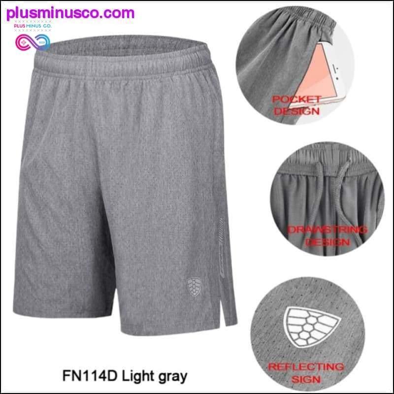 Running Shorts Men Crossfit Shorts Quick Dry Men Fitness - plusminusco.com