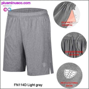 Kratke hlače za trčanje Muške Crossfit kratke hlače Quick Dry Men Fitness - plusminusco.com