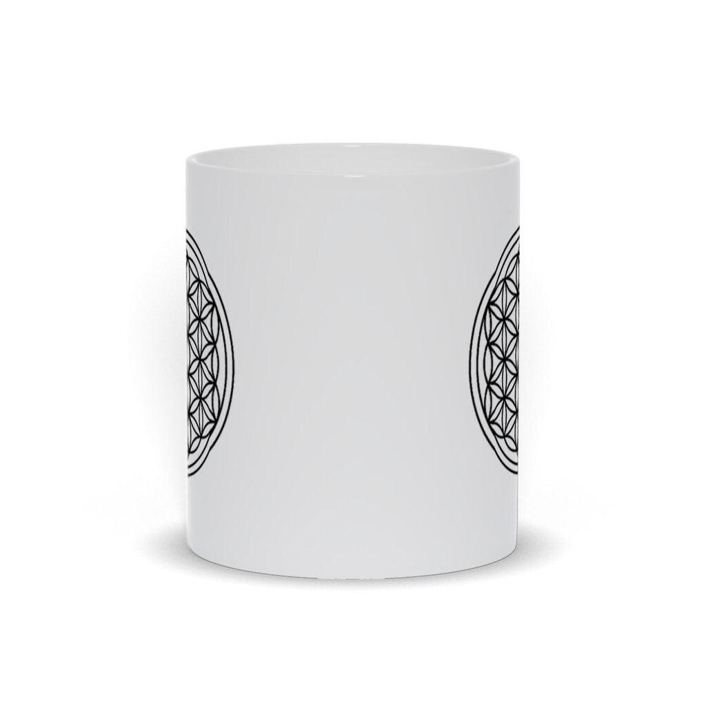 Sacred Geometry, Flower Of Life Mugs,  sacred geometry art - plusminusco.com