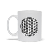 Sacred Geometry, Flower Of Life Mugs,  sacred geometry art - plusminusco.com
