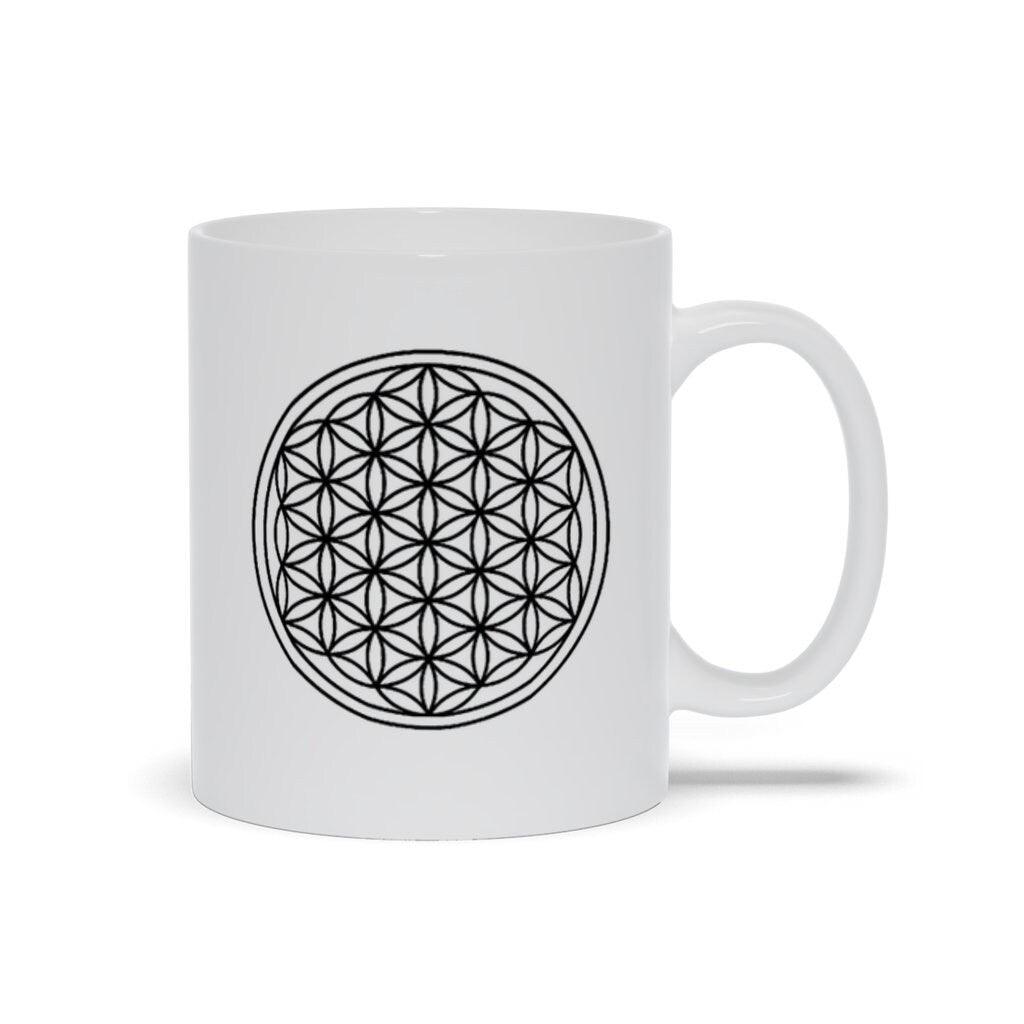 Sacred Geometry, Flower Of Life Mugs,  sacred geometry art - plusminusco.com