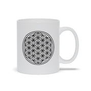 Sacred Geometry, Flower Of Life Mugs,  sacred geometry art - plusminusco.com