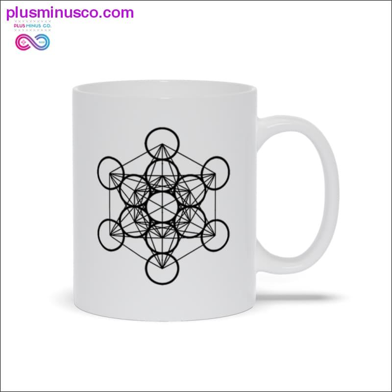 신성한 기하학, Metatrons 큐브 머그 - plusminusco.com