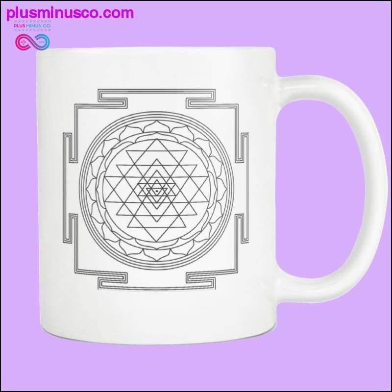 Tazas de Geometría Sagrada | Flor de la Vida, Cubo de Metatrón, - plusminusco.com