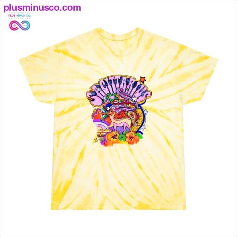 Sagittarius Tie-Dye Cyclone Unisex T-shirt - plusminusco.com