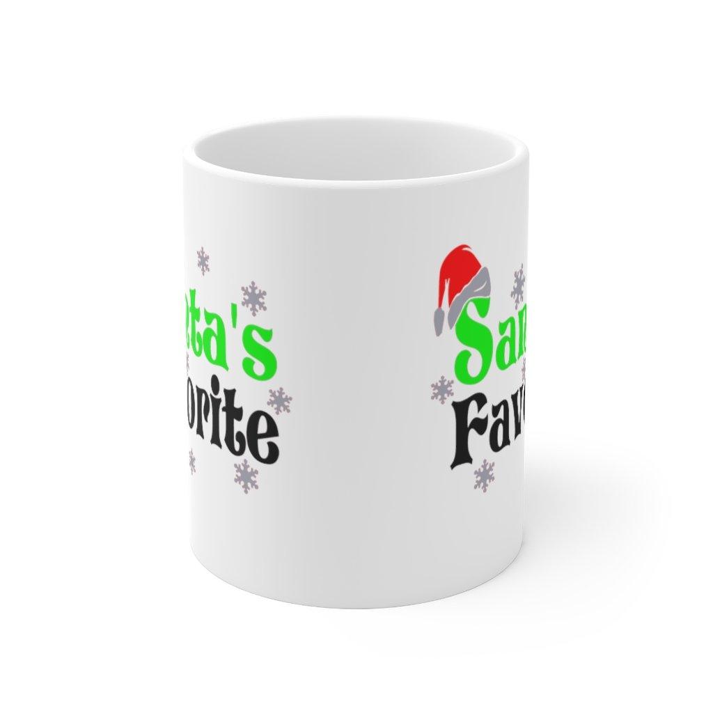 Santa's Favorite Mug, Funny Christmas Mug, Christmas Mug, Christmas Mug, Holiday Mug, Christmas Mug Gift, Christmas Santa Mug. - plusminusco.com