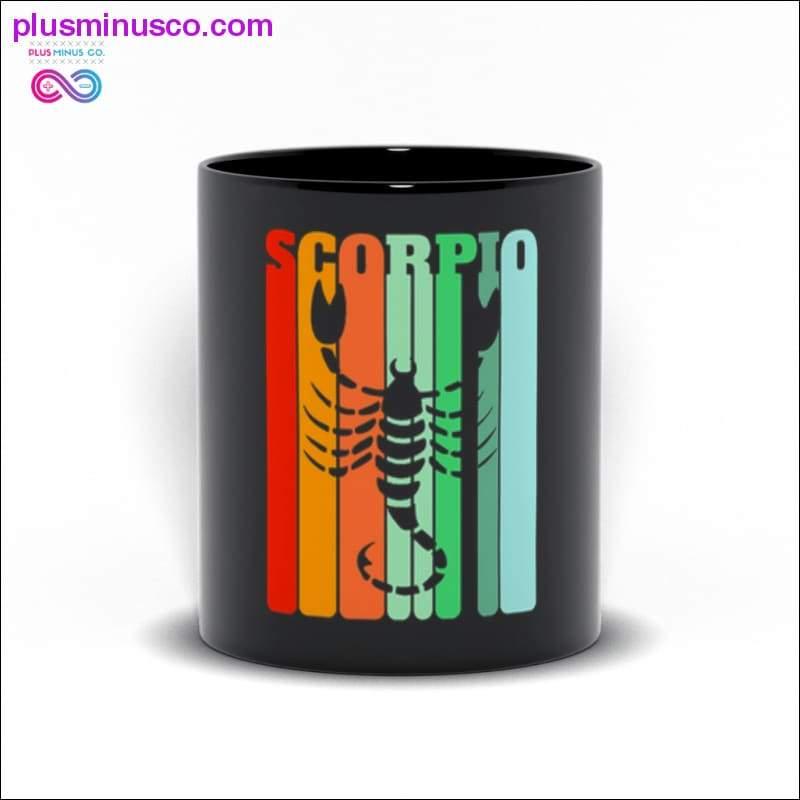Scorpio Black Mugs - plusminusco.com