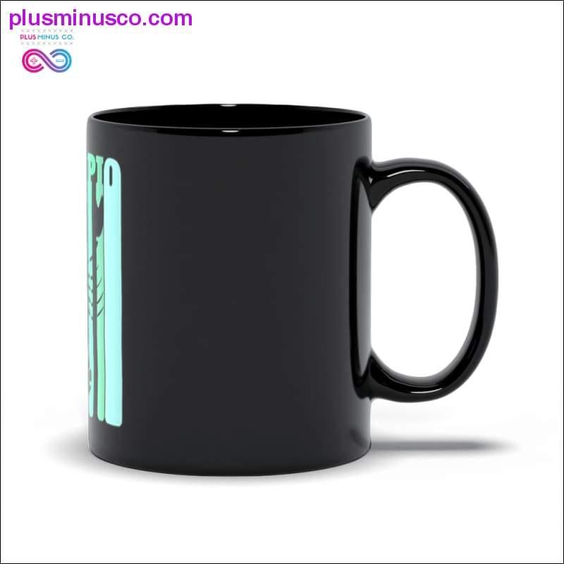Scorpio Black Mugs - plusminusco.com