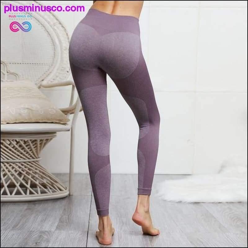Seamless High Waist Push-up Tights for Running, Training and - plusminusco.com