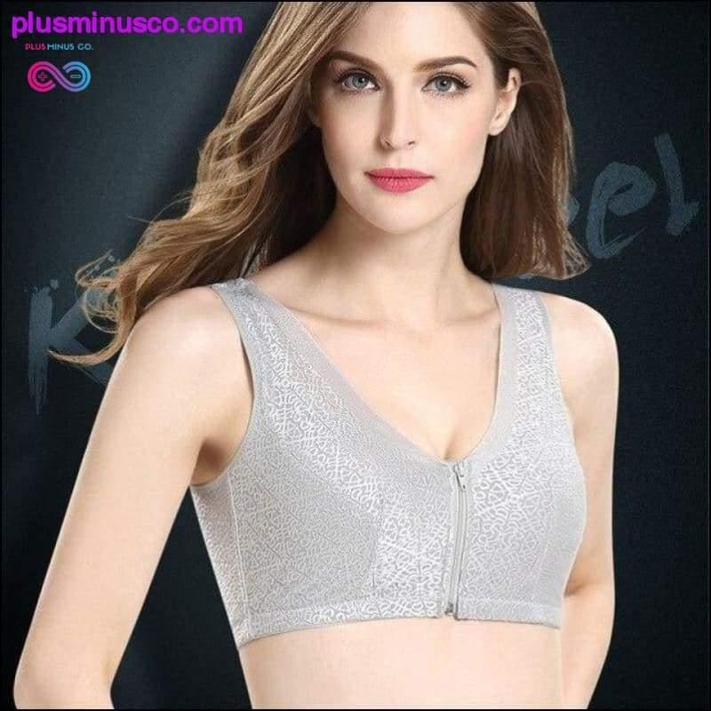 Seamless Sport Wire-Free Silk Bra at PlusMinusCo.com - plusminusco.com