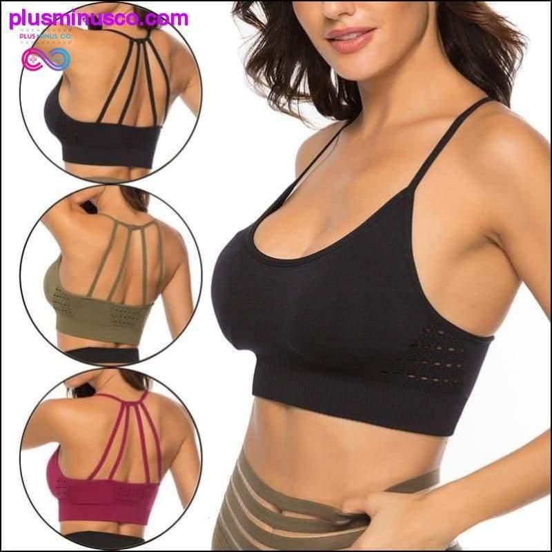 Seamless Sports BH Active Wear For Fitness Cross Toppe - plusminusco.com