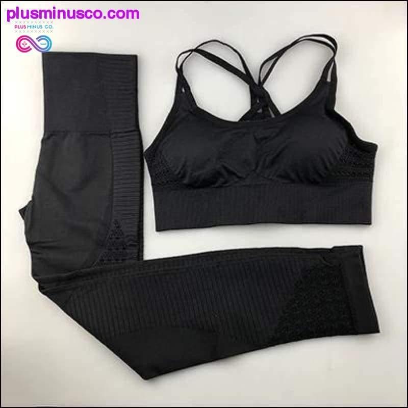 Seamless Yoga Set Women Fitness Clothing Sportswear Woman - plusminusco.com