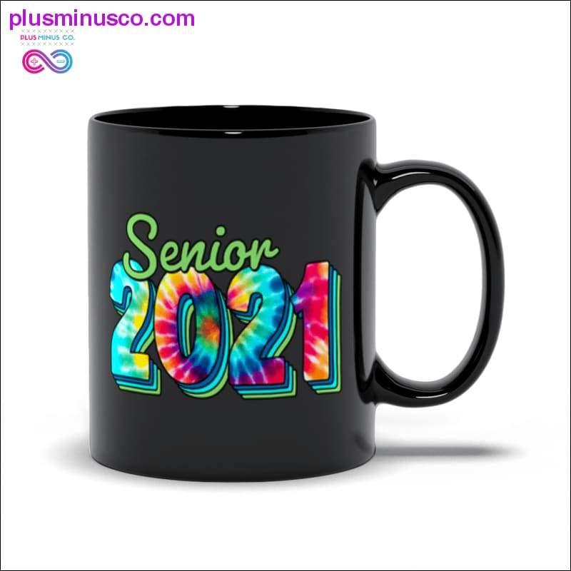 Senior 2021 Black Mugs - plusminusco.com