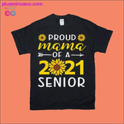 تيشيرتات Senior 2021 Mom Proud Mama فئة 2021 - plusminusco.com