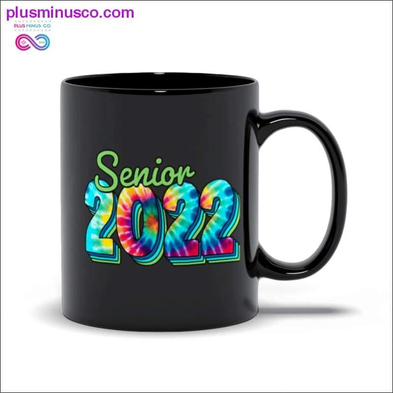 Senior 2022 fekete bögrék - plusminusco.com