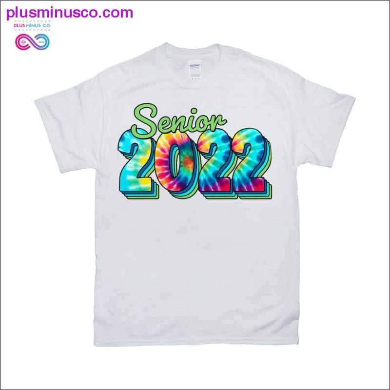 Senior 2022 White T-Shirts - plusminusco.com