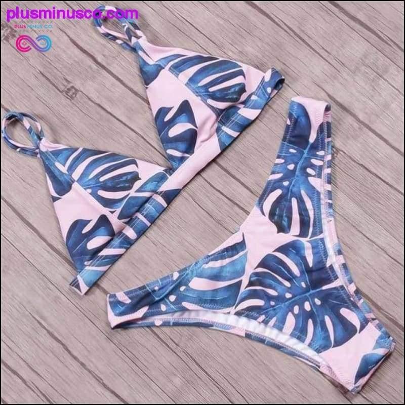 Sexy brasilianisches Sommer-Bikini-Set, Bademode 2023, bedruckte Bikinis – plusminusco.com