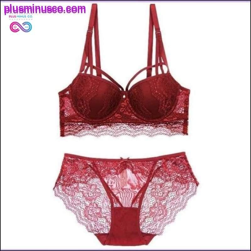 Sexy Lace Push Up Bra || PlusMinusco.com — plusminusco.com