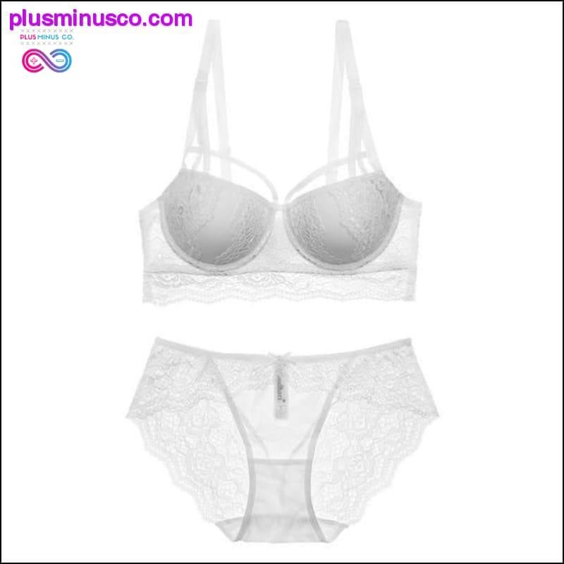 Sexy Push Up BH med blonder || PlusMinusco.com - plusminusco.com