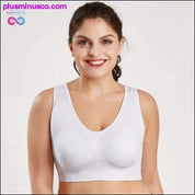 Seksikad pluss suurusega rinnahoidjad naistele hingavad õmblusteta rinnahoidjad bh - plusminusco.com