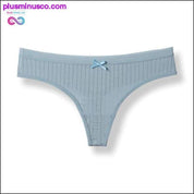 Tangas sexy Pantalones cortos de yoga Mujeres Algodón antibacteriano Sin costuras - plusminusco.com