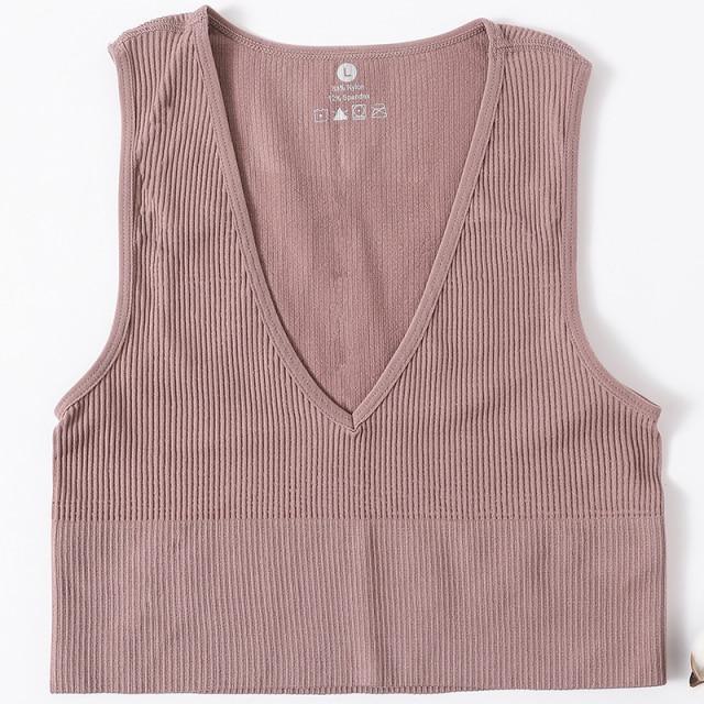 Sexy Women's Top Crop Top Female Seamless Underwear Tank Top - plusminusco.com