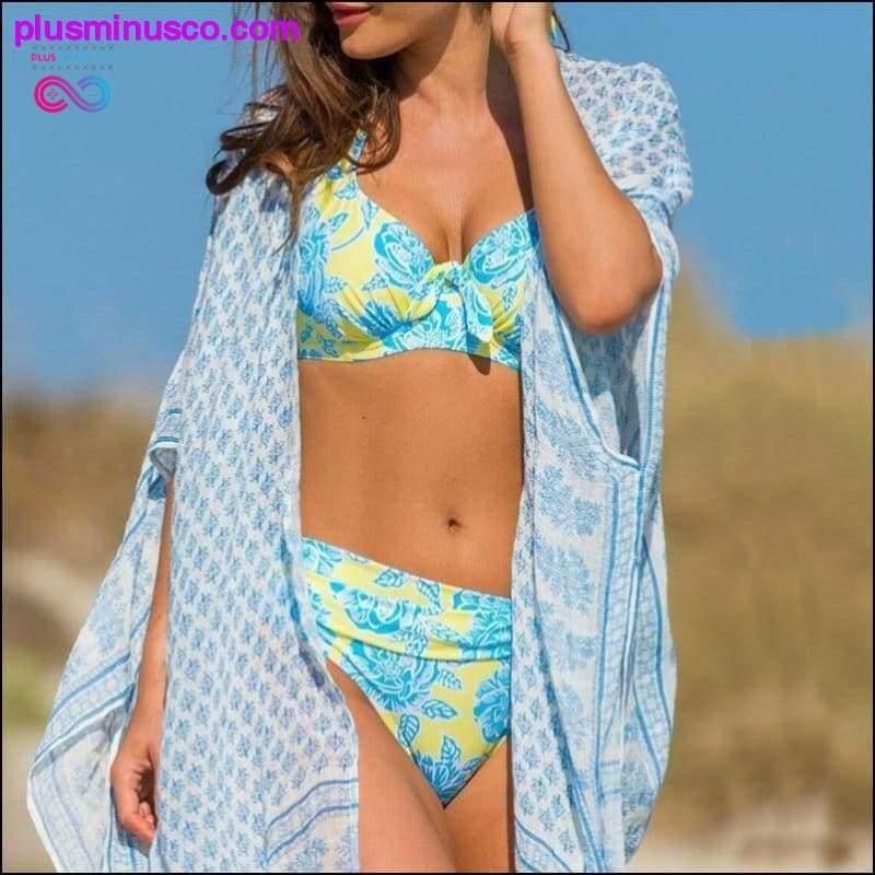 Sexy Women Striped Patchwork Bathing Suit - plusminusco.com