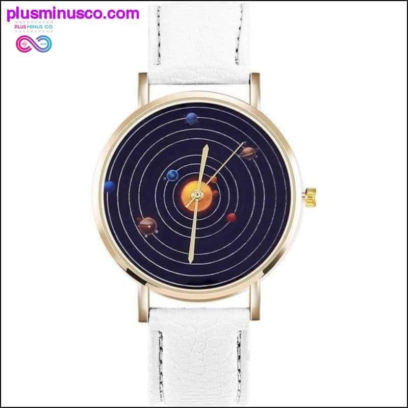 Shaarms Hot Solar System Women Watch Fashion Leather Quartz - plusminusco.com