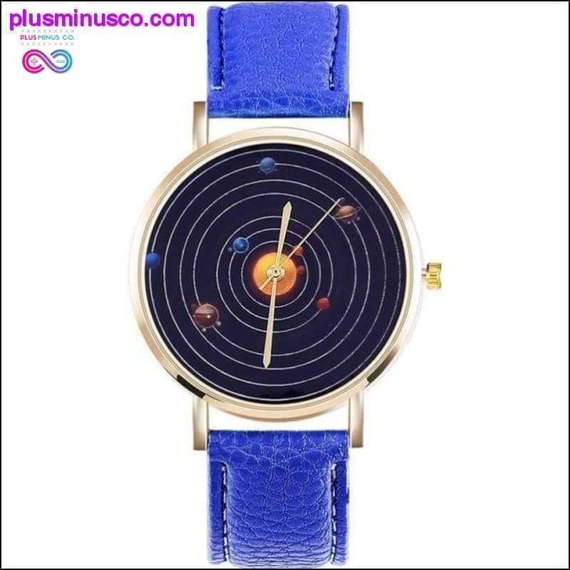 Shaarms Hot Solar System Women Watch Fashion Leather Quartz - plusminusco.com