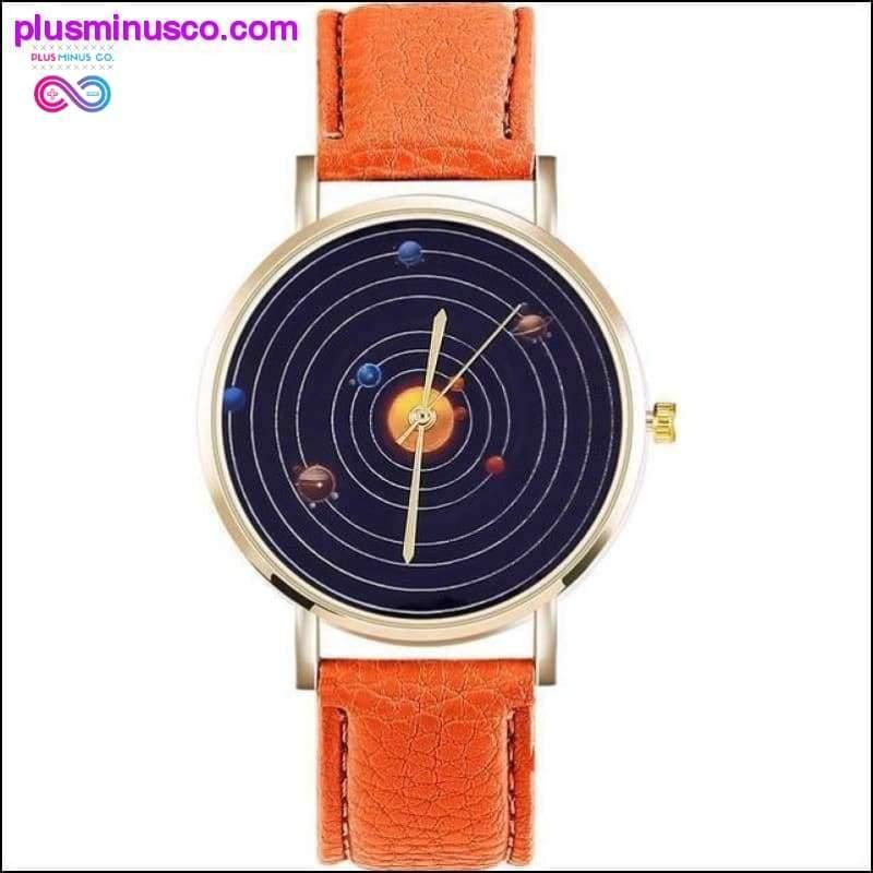 Shaarms Hot Solar System Women Watch Fashion Leather Quartz - plusminusco.com