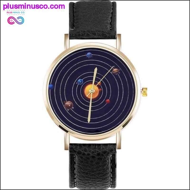Shaarms Hot Solar System Women Watch Fashion Leather Quartz - plusminusco.com