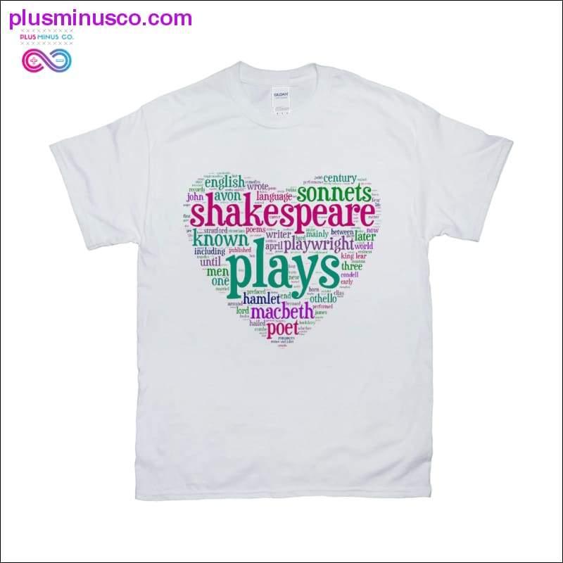 Shakespeare T-Shirts - plusminusco.com