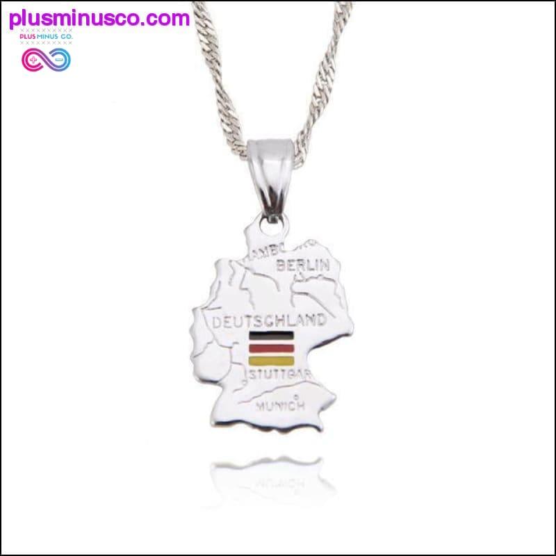 Ожерелье с флагом Shamty Deutschland, подвески из чистого золота - plusminusco.com