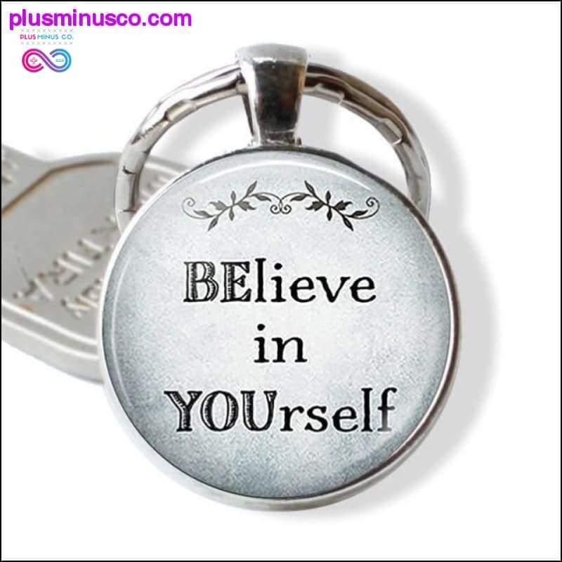 She Believed She Could So She Did Car keychain Inspirational - plusminusco.com