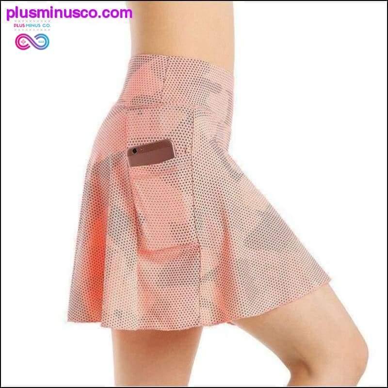 Fusta scurtă Îmbrăcăminte sport cu buzunar || PlusMinusco.com - plusminusco.com
