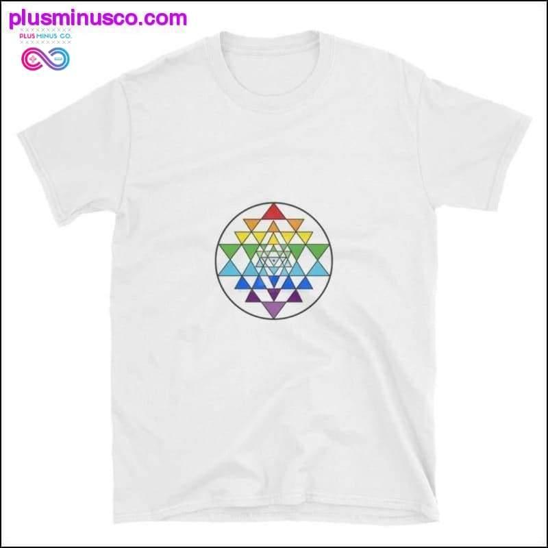 Shri Yantra Unisex T-skjorte - plusminusco.com