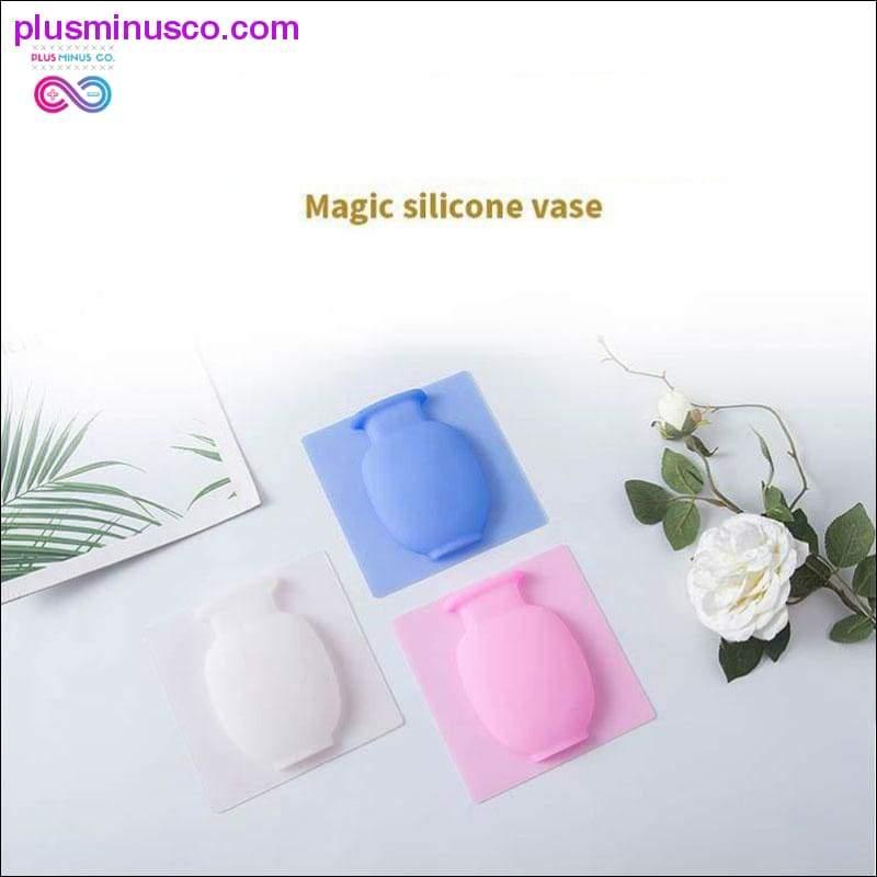 Silicone Additive Sticky Vase Easy Removable Wall And Fridge - plusminusco.com