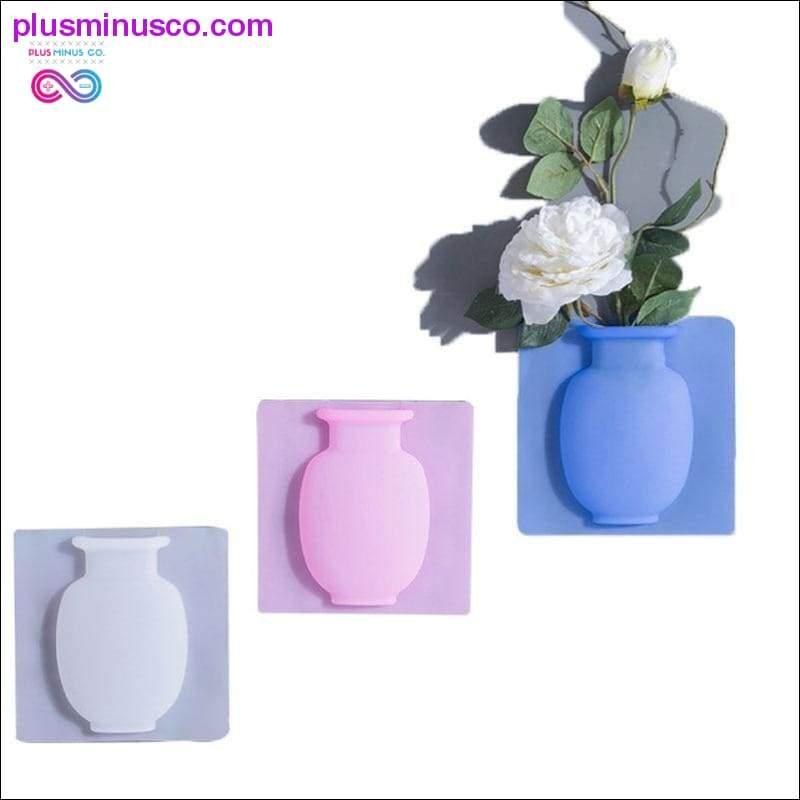 Silicone Additive Sticky Vase Easy Removable Wall And Fridge - plusminusco.com