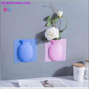 Silicone Additive Sticky Vase Easy Removable Wall And Fridge - plusminusco.com