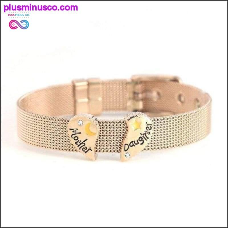 Silver & Gold LOVERS SET Mesh Bracelet Stainless Steel - plusminusco.com