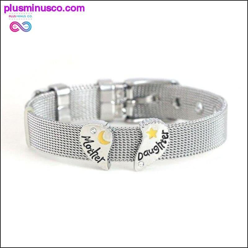 Silver & Gold LOVERS SET Mesh Bracelet Stainless Steel - plusminusco.com