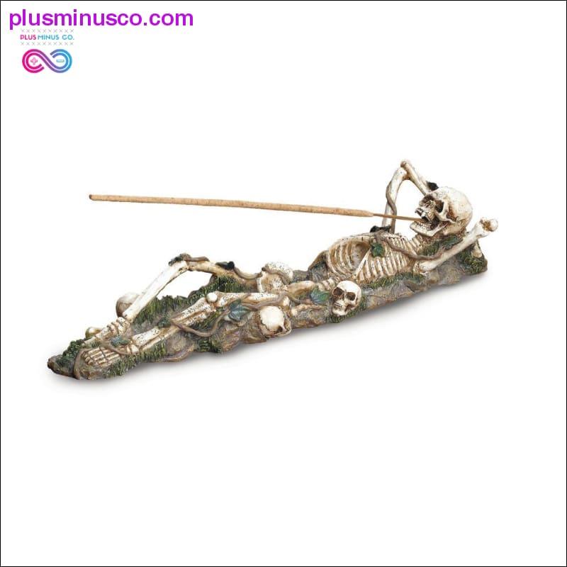 Porta Incienso Esqueleto ll PlusMinusco.com regalo, Halloween, decoración del hogar - plusminusco.com