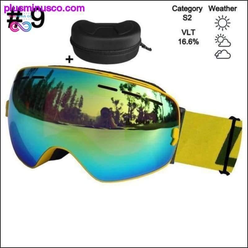 Skibriller og snowboardbriller Eyewear Dobbeltlag - plusminusco.com